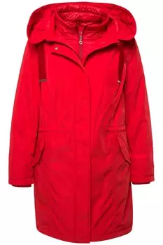 Куртка Ulla Popken Mantel, цвет salsa