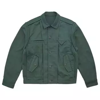 Куртка Undercover Inside-Out Bomber Jacket 'Green', зеленый
