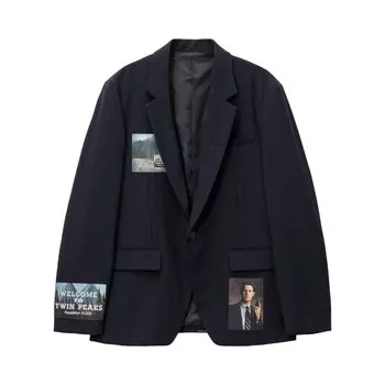 Куртка Undercover Wool One Button Jacket, цвет Dark Navy