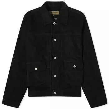 Куртка Uniform Bridge Type-2 Corduroy Trucker, черный