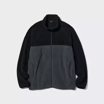 Толстовка Unisex Uniqlo Fleece Sweater, серый