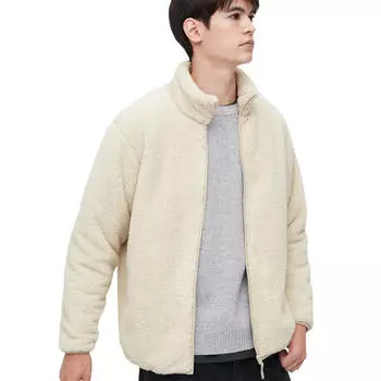 Куртка Uniqlo Fluffy Fleece, белый