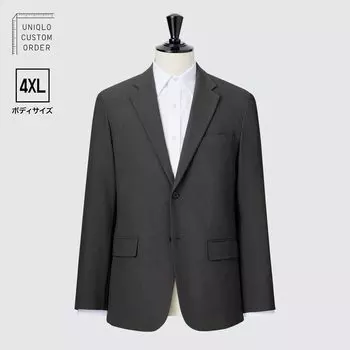 Куртка UNIQLO Kando эластичная, темно-серый