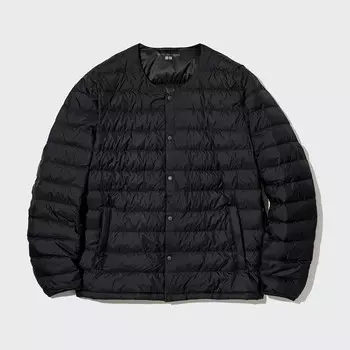Куртка Uniqlo пуховая легкая премиум-класса, 09 черный