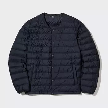 Куртка Uniqlo пуховая легкая премиум-класса, 69 темно-синий