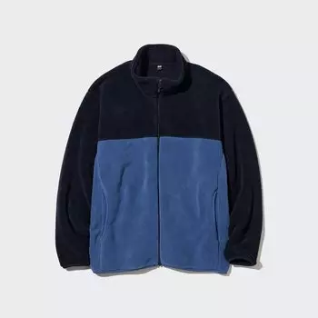 Куртка UNIQLO с молнией, синий