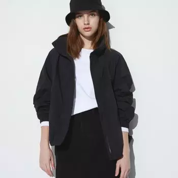 Куртка UNIQLO с ультрафиолетовой защитой, 09 черный