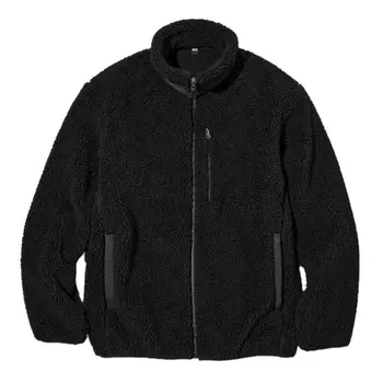 Куртка Uniqlo Windproof Outer Fleece, черный