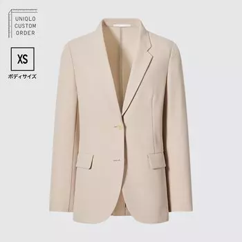 Куртка UNIQLO XS, бежевый