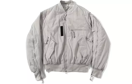 Куртка унисекс 11ESTRANGER, белый/серый