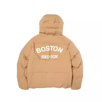Куртка унисекс абрикосово-кремовая Mlb