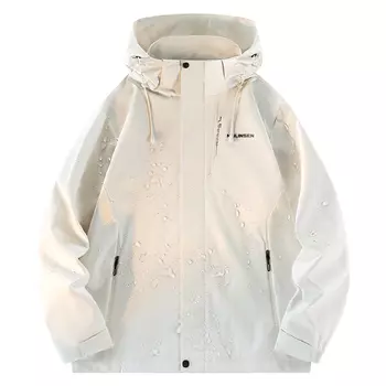 Куртка унисекс абрикосового цвета Mulinsen, черный