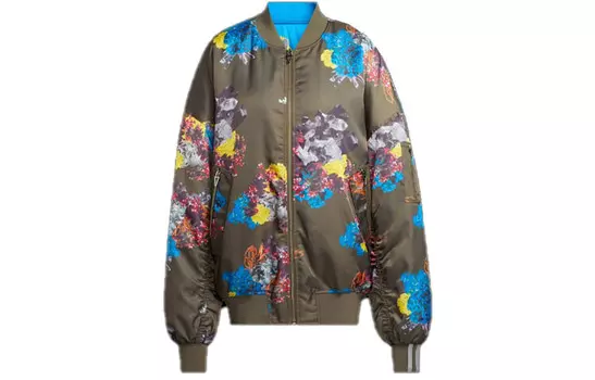 Куртка унисекс Adidas Originals, цвет Blue/Brown