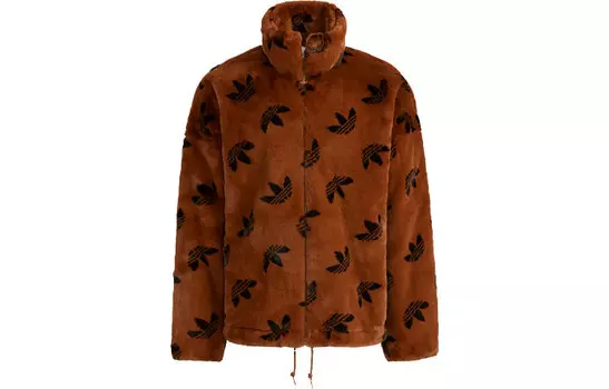 Куртка унисекс Adidas Originals, коричневый