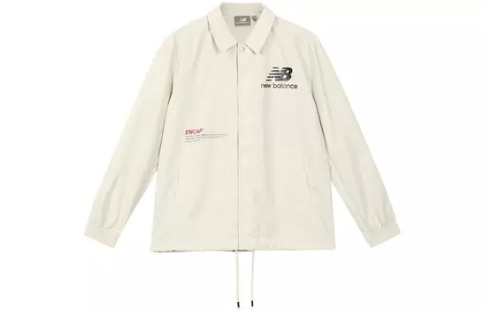 Куртка унисекс экрю New Balance, Ecru