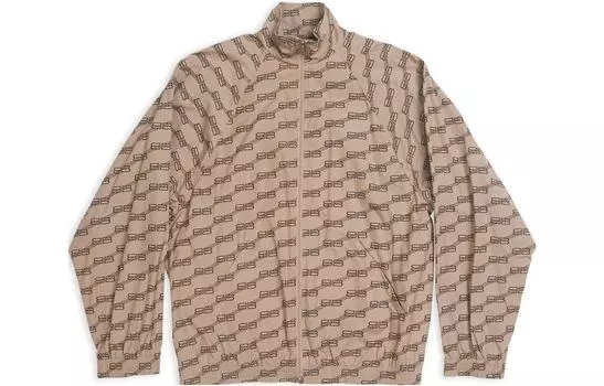 Куртка Balenciaga Monogram, коричневый