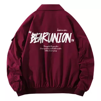 Куртка унисекс Bear Union, цвет Burgundy