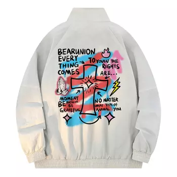 Куртка унисекс Bear Union, цвет Burgundy