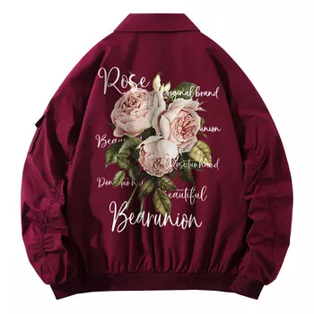 Куртка унисекс Bear Union, цвет Dark Red