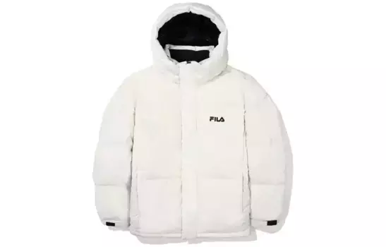 Куртка унисекс белая Fila, белый