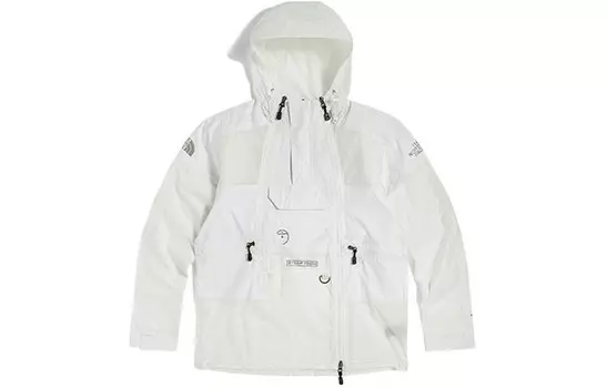Куртка унисекс белая The North Face, белый