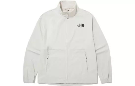 Куртка унисекс белая The North Face, белый
