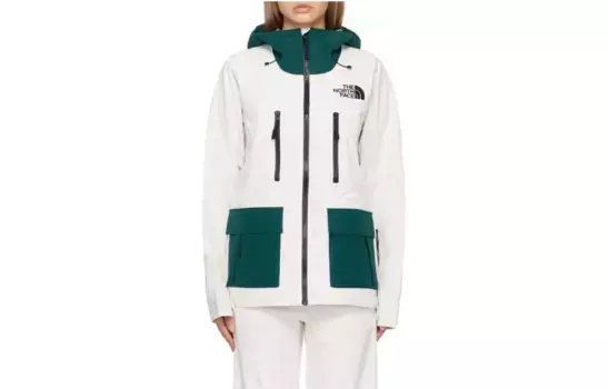 Куртка унисекс белая The North Face, белый