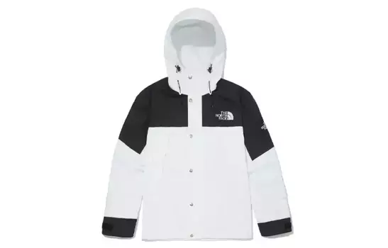 Куртка унисекс белая The North Face, белый