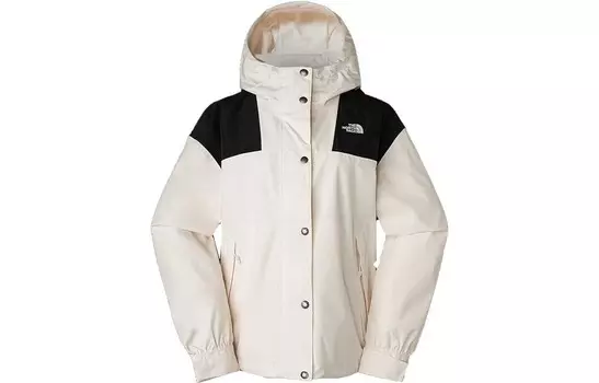 Куртка унисекс белая The North Face, белый