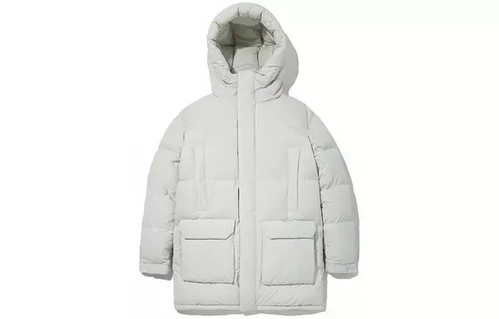 Куртка унисекс белая The North Face, белый