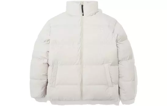Куртка унисекс белая The North Face, белый