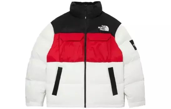 Куртка унисекс белая The North Face, белый