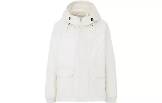 Куртка-ветровка унисекс Uniqlo, 01 молочно-белый