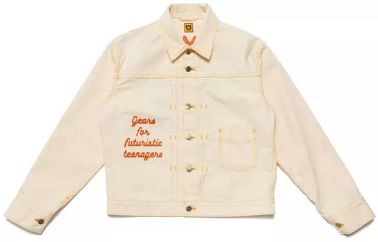 Куртка унисекс белый Human Made