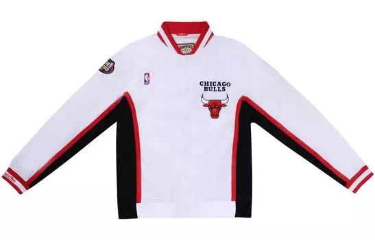 Куртка унисекс белый Mitchell Ness