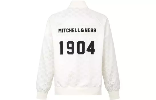 Куртка унисекс белый Mitchell Ness