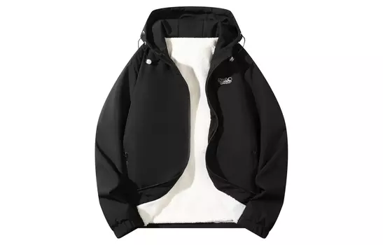 Куртка унисекс BLACK CLOVER, Зеленый (утолщенный, на флисовой подкладке)