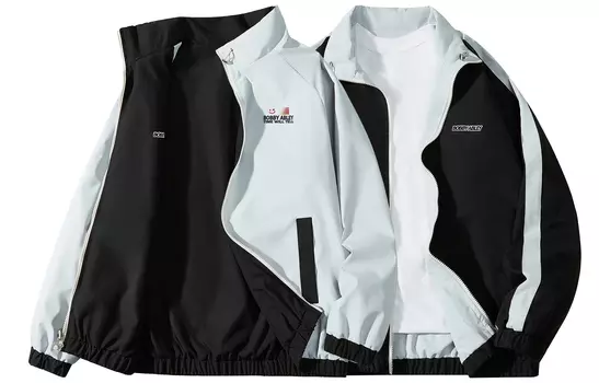 Куртка унисекс BOBBY ABLEY, Красный и белый