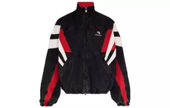 Куртка унисекс черная Balenciaga, черный