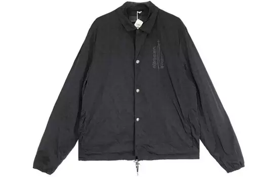 Куртка унисекс черная Chrome Hearts, черный