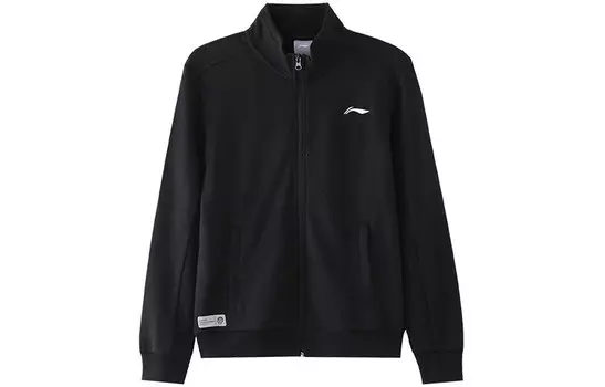 Куртка унисекс черная Lining, черный