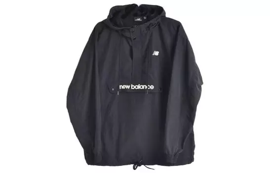 Куртка унисекс черная New Balance, черный