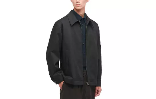 Куртка унисекс черная Uniqlo, черный