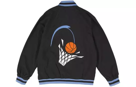 Куртка унисекс черный Mitchell Ness