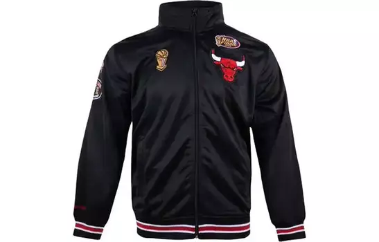 Куртка унисекс черный Mitchell Ness