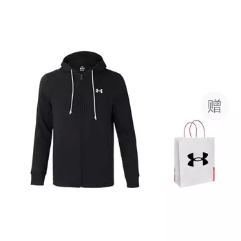 Куртка унисекс черный подарочная сумка Under Armour