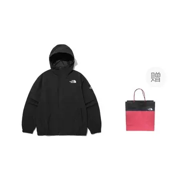 Куртка унисекс черный + подарочный пакет The North Face