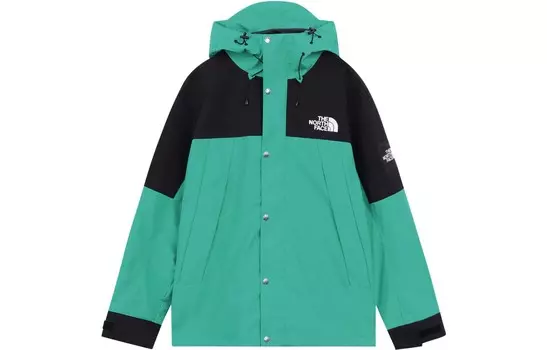 Куртка унисекс циан The North Face, голубой