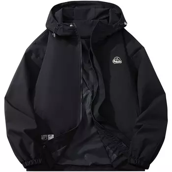 Куртка унисекс Crayon Shinchan/Crayon Shinchan, Черный [на флисовой подкладке]