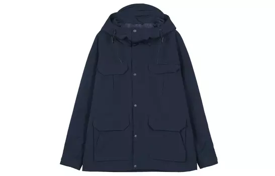 Куртка унисекс Deep Ocean Blue Uniqlo, синий